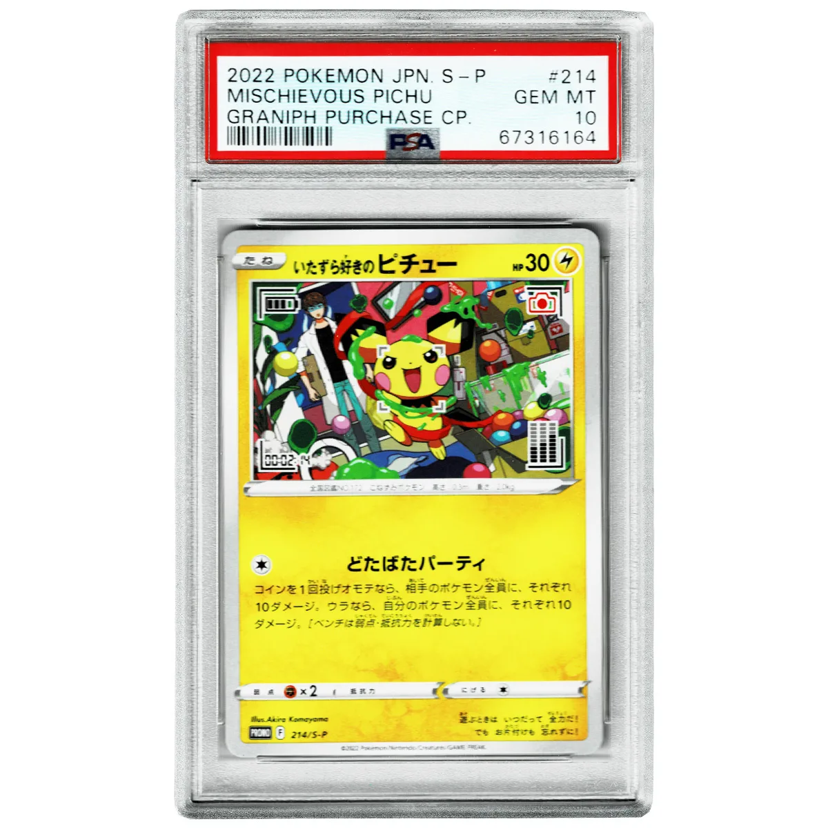 Mischevous Pichu Graniph JPN